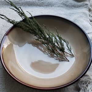 Nova Brown By Sango 12" Large Salad Serving Bowl.